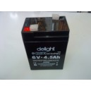 	Akkumul&aacute;tor 6volt 4.5Ah 	